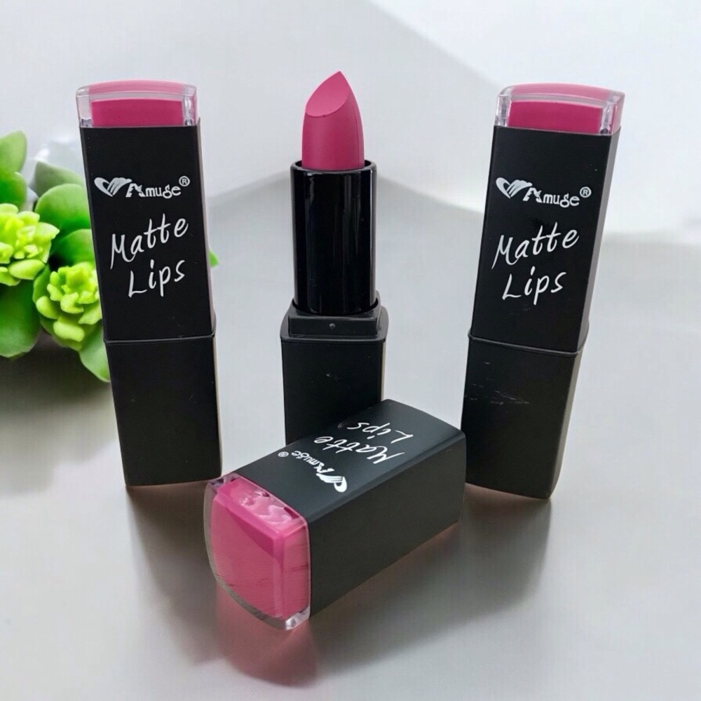 🆕3pcs Amuse Matte Lips Lipstick